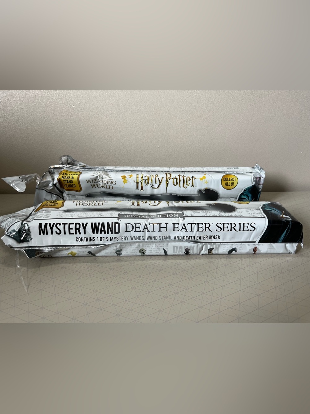Bundle of 2 Harry Potter Mystery Wands - Death Eater Series